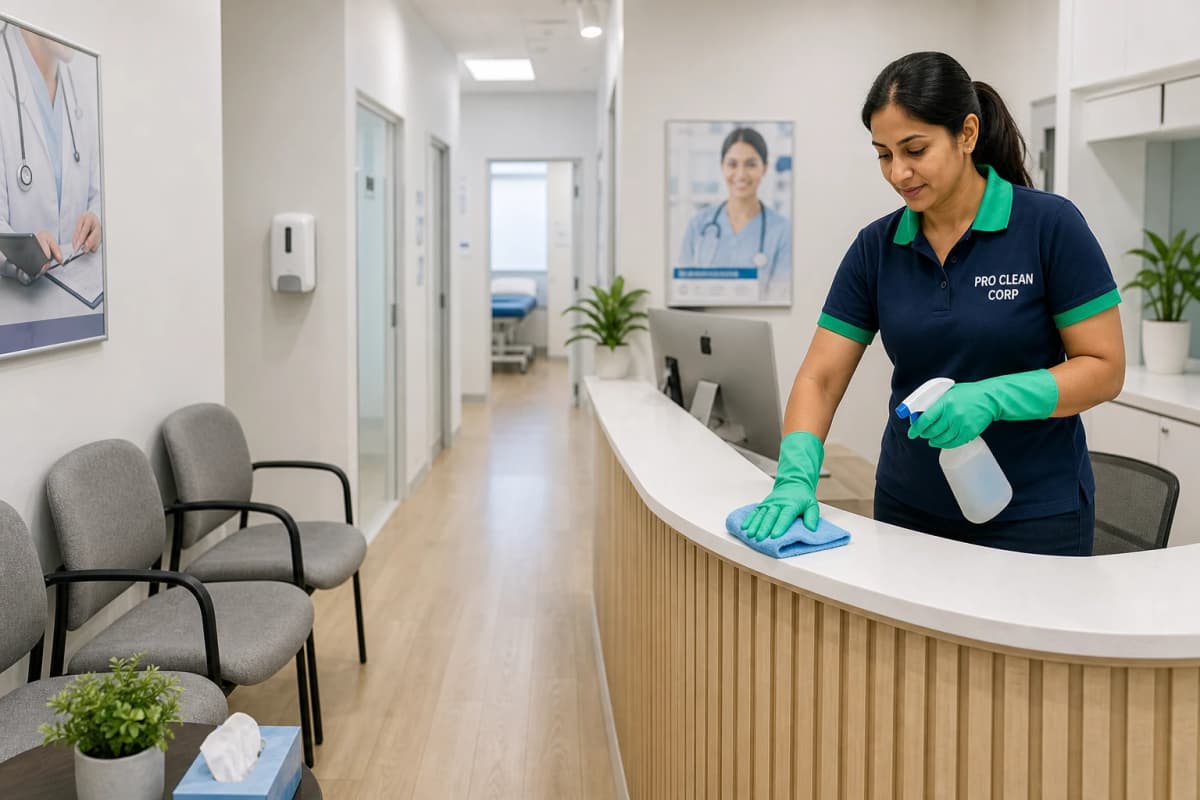 Professional medical centre cleaning services Sydney NSW - Hospital-grade sanitization